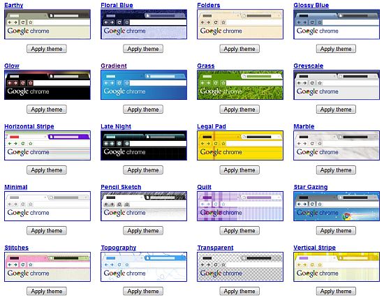 GoogleChromeThemesGallery